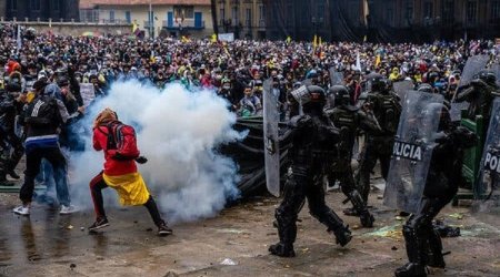 Kolumbiyada etiraz aksiyalarında nə qədər insan xəsarət alıb? - STATİSTİKA