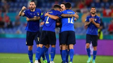 “Avro 2020”: İtaliya yığması növbəti mərhələyə adladı - VİDEO 