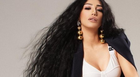 Röya iblis kimi şəkillərini paylaşdı - FOTO