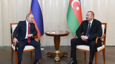 İlham Əliyevlə Putin Qarabağı müzakirə etdi