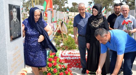 “Qarabağ” ordeni şəhidin ad günündə ailəsinə təqdim edildi - FOTO