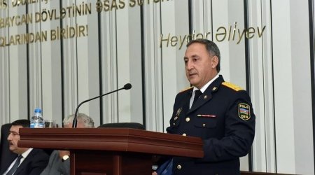 Bakı Şəhər Baş Polis İdarəsinin rəisinə general-mayor rütbəsi verildi