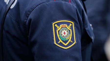 Ağdamda qadın polisə hücum etdi