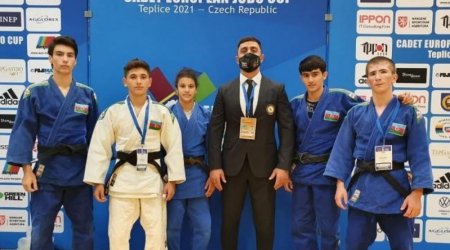 Cüdoçularımız Avropa kubokunda 4 medal qazandı