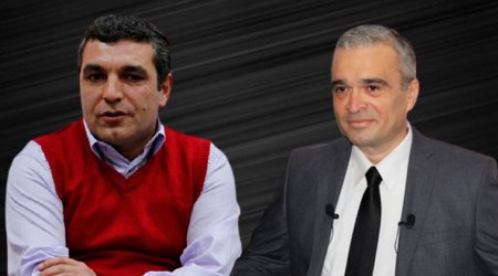 İlqar Məmmədov və Natiq Cəfərli “toy paltarında” ofis təmir edir - FOTO