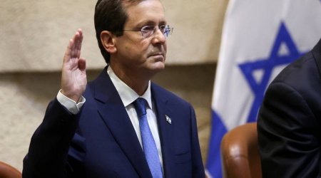 İsrailin yeni Prezidenti and içdi