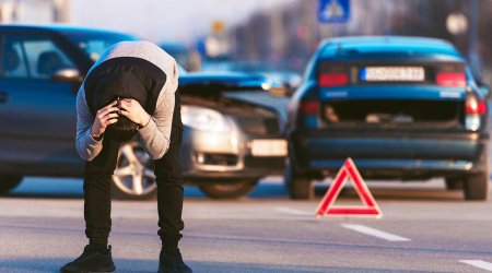 Bakıda 4 avtomobil toqquşdu – FOTO