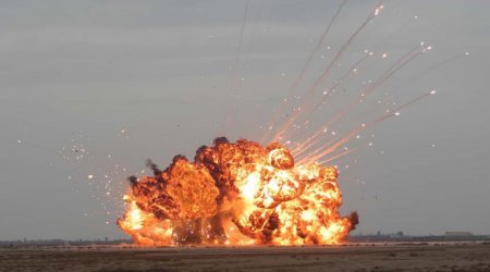 Vətən müharibəsində atılmış bombalardan biri partladı, yaralı var