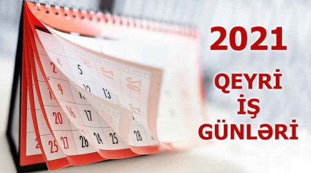 Qurban bayramında 4 gün iş olmayacaq