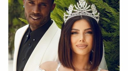 Kamerunlu futbolçu ilə azərbaycanlı qızın toyundan - VİDEO