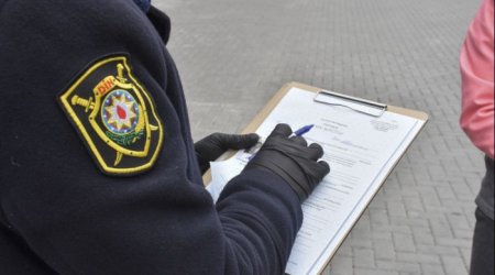 Maska taxmayanlar cərimələnib - BU RAYONDA