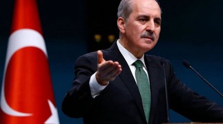 AKP-nin katibi Numan Kurtulmuş partiyanın heyətilə Bakıdadır - FOTO 