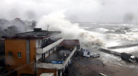 “Lupit” tayfunu Şərqi Çinə doğru gəlir – Nə baş verəcək? - FOTO