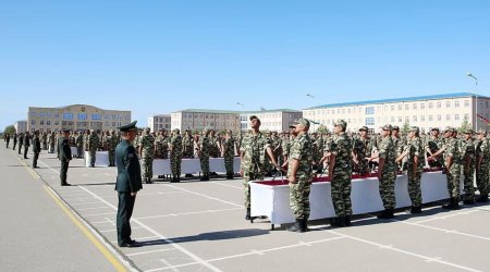Sabah Azərbaycan Ordusunda andiçmə mərasimləri baş tutacaq