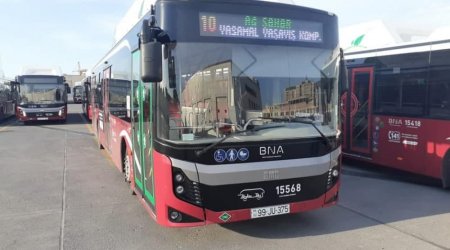 Bakıda bu marşrutun hərəkət sxemi dəyişdi