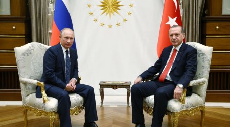 Putin Ərdoğana başsağlığı verdi