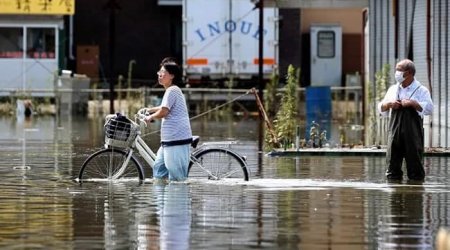 Yaponiyada güclü yağışlar nəticəsində 6 nəfər öldü