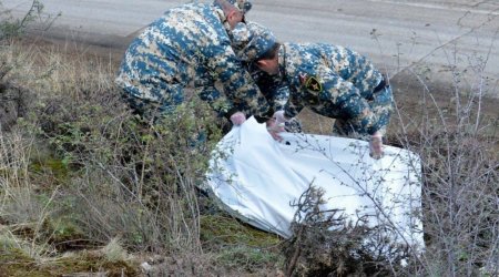 Cəbrayılda erməni hərbçisinin meyitinin qalıqları tapıldı