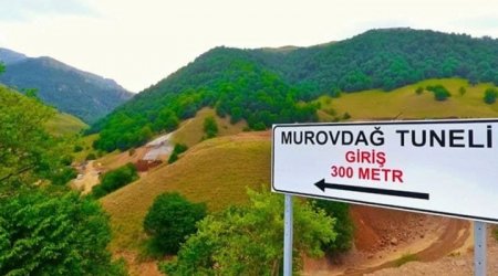 Murovdağın altından salınan tunelin inşası belə davam etdirilir – VİDEO