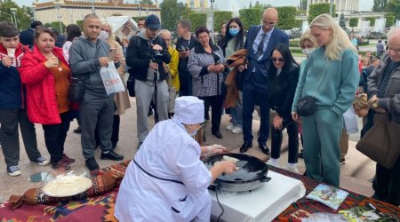 “Azərbaycan” pavilyonunda TƏDBİR - “Moskva-Bakı: qəlblər birləşdirir” - FOTO