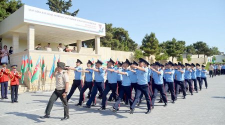 Hərbi Liseydə kursantların andiçmə mərasimi keçirildi - FOTO+VİDEO