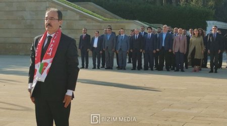 Türkiyə səfirliyi Bakının azad olunmasının 103 illiyini qeyd etdi - FOTO 