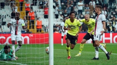 Çempionlar Liqası: “Beşiktaş” öz meydanında məğlub oldu