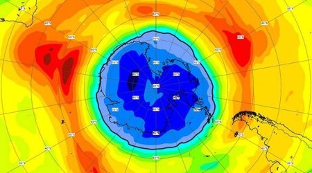 ŞOK: Cənub Qütbündə ozon dəliyinin ölçüsü Antarktidadan böyük oldu