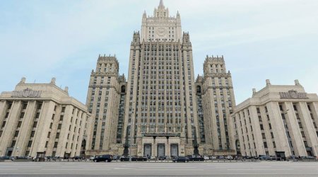 Xəzərdə Azərbaycan-Türkiyə birgə hərbi təlimlərinə Rusiya XİN-dən MÜNASİBƏT