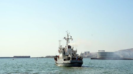 Rusiyanın hərbi gəmiləri Bakı limanını TƏRK ETDİ