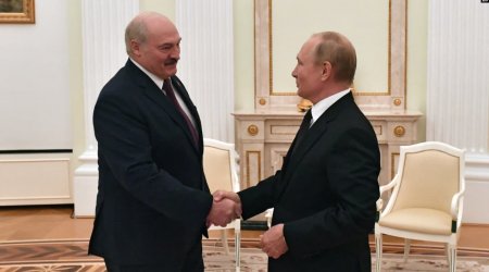 Putin Lukaşenko ilə görüşəcək   