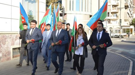 Nərimanovda Qarabağ müharibəsinin qəhrəmanları belə ANILDI - FOTO 