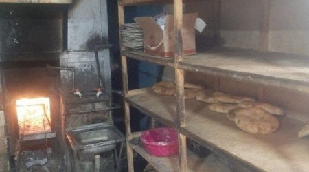 Çörək sexində iyrənc mənzərə - FOTO