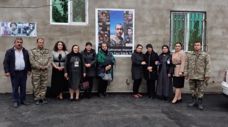 Xaçmazın ilk şəhidi belə yad edildi - FOTO