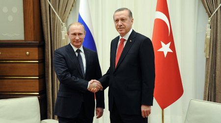 Ərdoğan Putinlə görüşündən yazdı