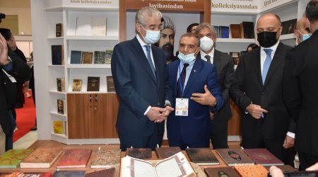 VII Bakı Beynəlxalq Kitab Sərgi-Yarmarkasına start verildi - FOTO