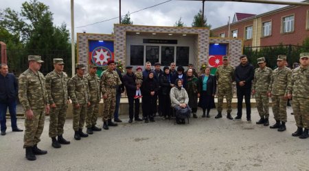 Qusarda 4 şəhidin xatirəsinə BULAQ AÇILDI - FOTO