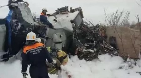 Tatarıstanda baş verən təyyarə qəzasının ilkin səbəbi açıqlandı