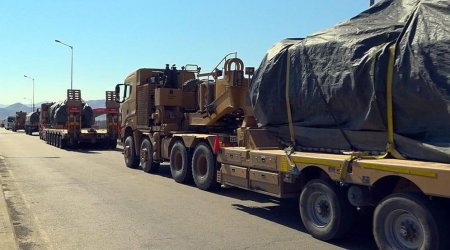 Türkiyə hərbçilərinin yola salınması mərasimi – FOTO/VİDEO