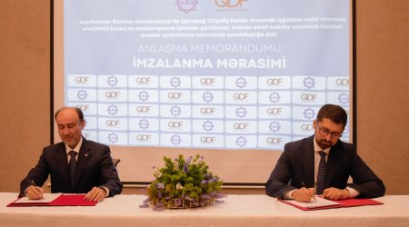 Qarabağ Dirçəliş Fondu ABA ilə əməkdaşlığa başladı - FOTO 
