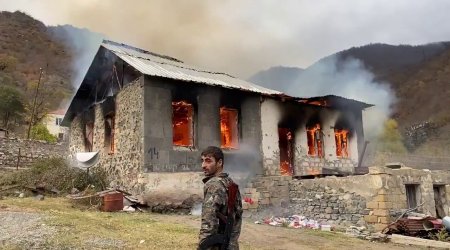 Ermənilər Qarabağda 100 min hektar ərazini yandırıblar - Baş Prokurorluğa SƏNƏD GÖNDƏRİLDİ