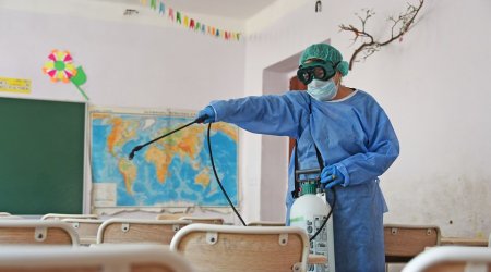 Məktəblərdə dezinfeksiya işi gücləndirildi – Təhsil Nazirliyi vəziyyəti NƏZARƏTƏ GÖTÜRDÜ