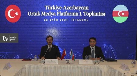 Türkiyə-Azərbaycan Ortaq Media Patformasının ilk toplantısı keçirilib