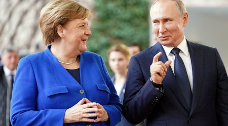 Merkel Putinlə bağlı yeni sirri açdı