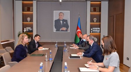 Ceyhun Bayramov əlcəzairli səfiri qəbul etdi - FOTO 