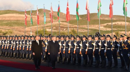 Ərdoğan Zəngilanın Ağalı kəndində belə qarşılandı – VİDEO