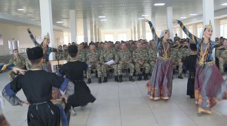 Ehtiyatda olan hərbçilərin təlim toplanışı başa çatdı - VİDEO