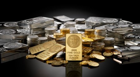 Qızıl və gümüşün qiyməti azaldı