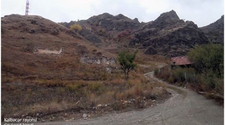 Kəlbəcərin Çaykənd kəndindən videogörüntülər yayıldı