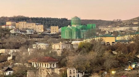 Rusiyalı hərbi ekspert Şuşanın yeni görüntülərini yaydı – FOTO